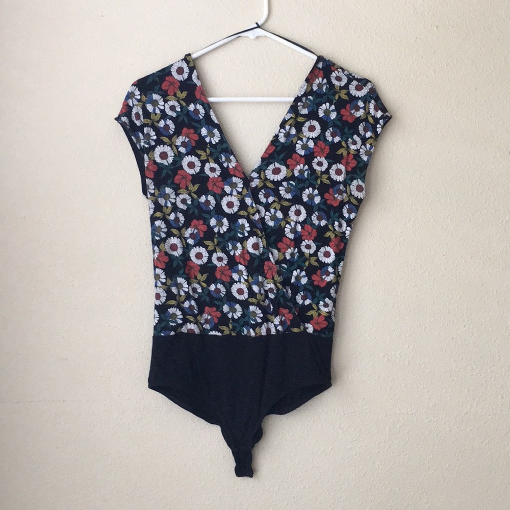 Zara floral bodysuit